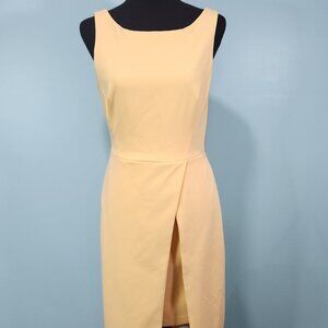 White House Black Market Yellow Sleeveless Dress Size 6
Lot K